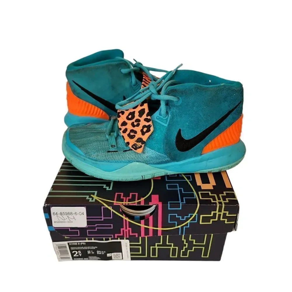 Nike Kyrie 6 oracle aqua sneakers